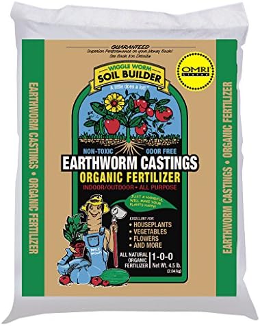 Wiggle Worm Soil Builder Always PURE Earthworm Castings
