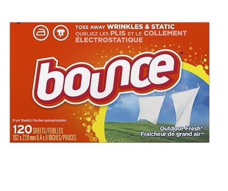 Amazon Com Controls Bounce Fabric Softener Dryer Sheets Outdoor