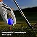 ZLIXING LED Glow Golf Balls, Personalized Practice Light up Golf Ball Glow in Dark for Women Men, Colored Novelty Funny Night Golf Balls Gifts (Pack fo 3)