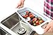 SAMMART Over The Sink Rectangular Colander (Grey)