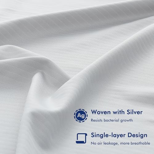 Elegear Refreshing Blanket, Arc-Chill 3.0 Q-Max 0.5 Lightweight Summer Blanket, Soft Cooling Sheet, Thin and Breathable, Summer Blanket for Night Sweats Bed, Sofa, Travel, 200 x 220 cm, Grey