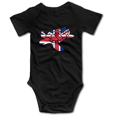 Sea Turtle Baby Bodysuit - Organic Cotton Unisex Infant Romper 0-24 Months
