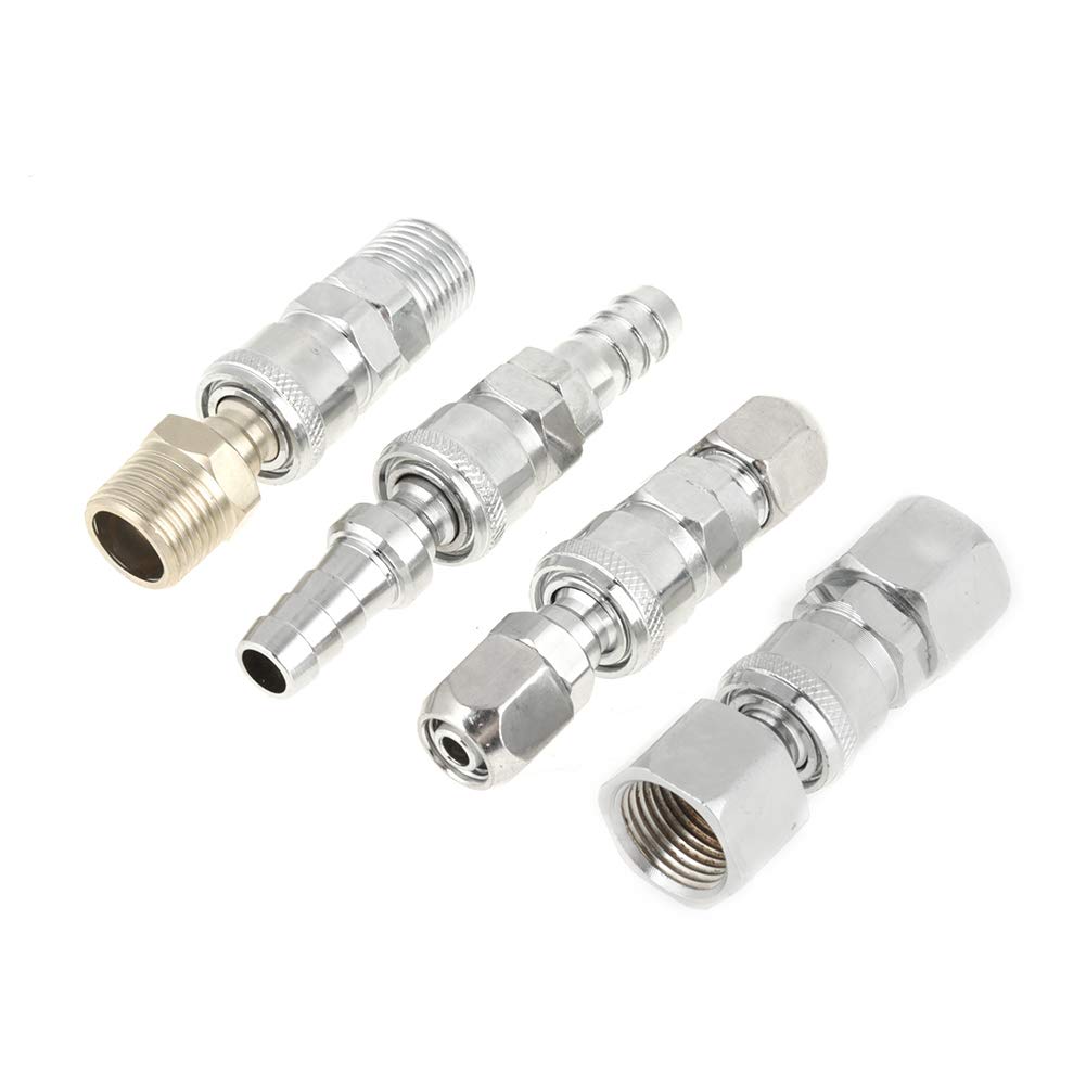 Accessori per utensili pneumatici 8 pezzi BSP 1/2 pollice Pneumatico per compressore daria Tubo Accessori per utensili pneumatici 8 pezzi BSP 1/2 pollice Pneumatico per compressore daria Tubo