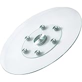 VEVOR 30 in Glass Lazy Susan Turntable, Tempered Glass Dining Table Centerpiece with 6 Rotating Wheels, 360° Smooth and Silen