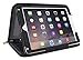 iPad Air 2 Case, Apple iPad Air 2 Cover, rooCASE Executive Portfolio Genuine Leather Stand Folio with Card Slots (Smart Cover Auto Sleep/Wake) Black (will NOT fit New iPad 2017)