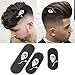 Big Size Hair grippers, Barber Hair grippers, Mens Hair holder, Black/White Color,3 pack