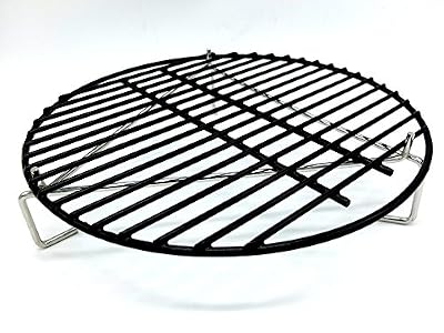 Grill Grate and Pizza Stone Elevator for MEDIUM Big Green Egg or any 15in Grill Grate