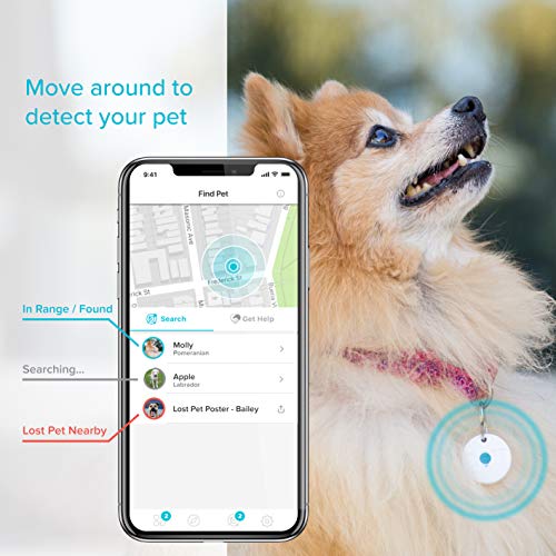 DOTT The Smart Dog Tag - Bluetooth Tracker for Dogs and Cats, Pet Finder, Virtual Leash, No Subscription (NOT A GPS Tracker) - Thumbnail 6