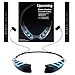 Bluetooth Headphones, Earfly Wireless Bluetooth headphones, Stereo Magnetic in Ear Sports Earbuds with Mic, Compatible with iPhone 7, Samsung Galaxy S7, and other Android Phones.(Blue)