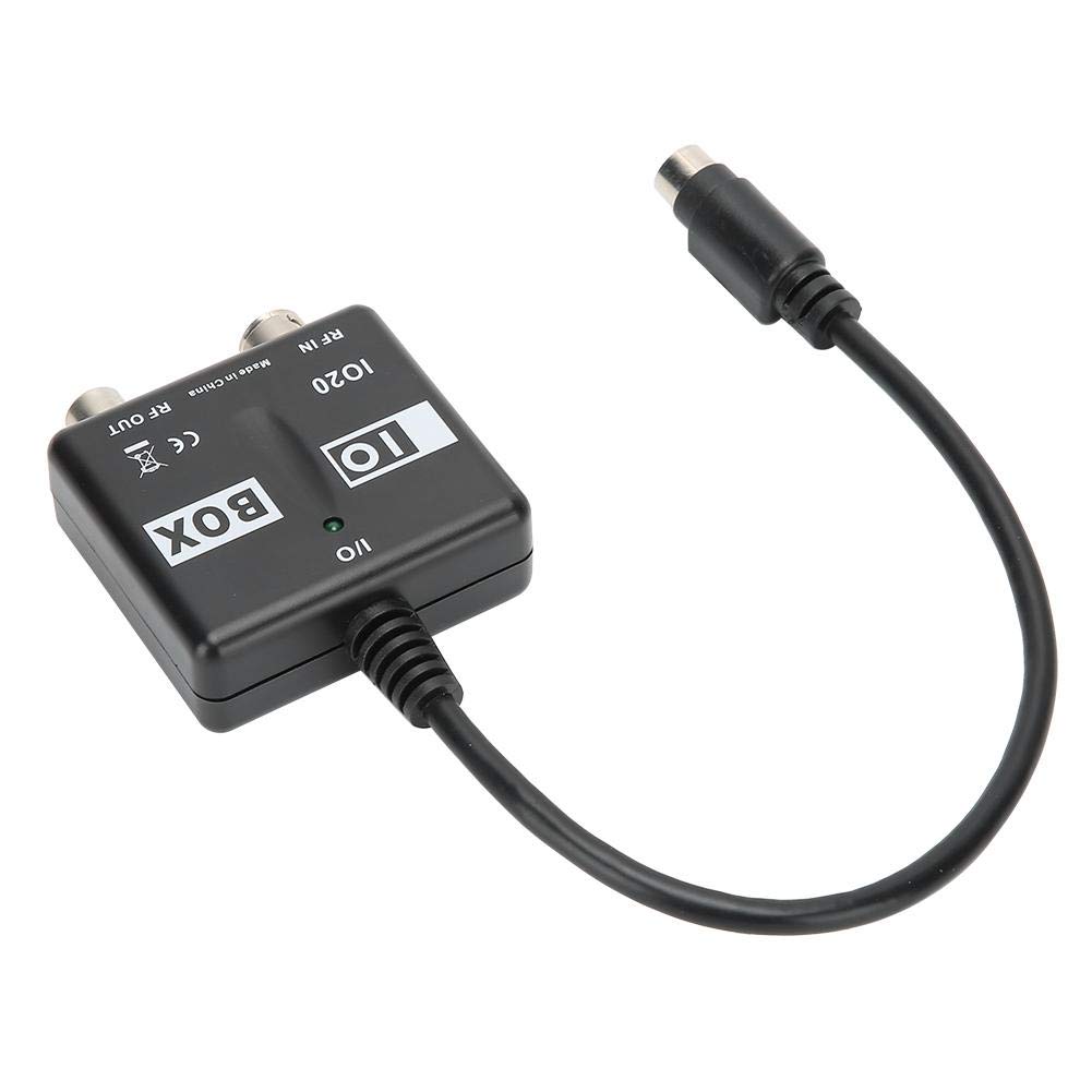 Annadue TV Eye Box IO-Link RF Modulator Output, Super Stream IO20 Link/Sync Rf Modulator Output TV Converter Video Conversion, for Home Distribution System magic eye Sky HD Box