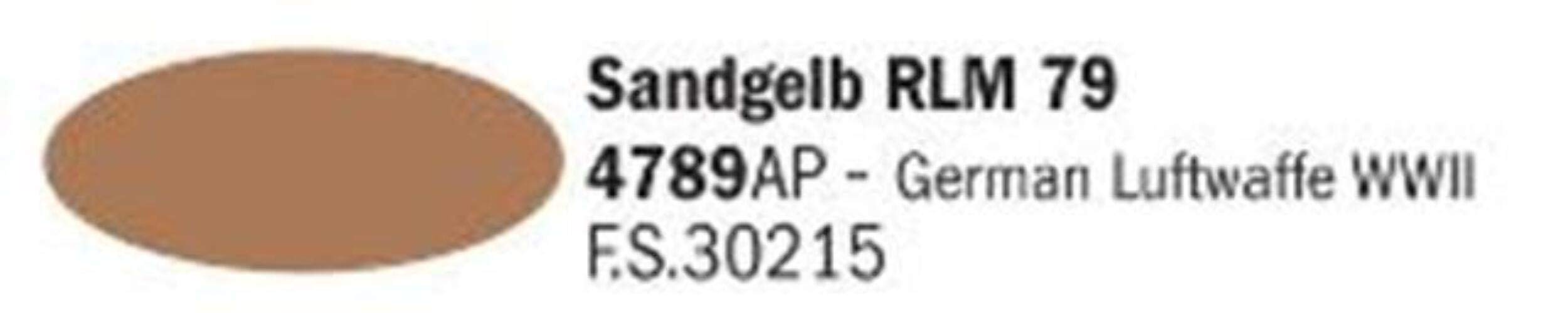 Italeri IT4789AP Acrylic Paint Sand Yellow, 20 ml