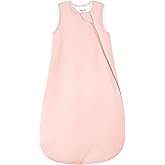 EasyFi Rayon Made from Bamboo Sleep Sack 0-6 Months 2.5 Tog Winter Supersoft Infant Newborn Sleep Sack 0-3M Thick Warm Baby Sleeping Bag 3-6 Months 2-Way Zipper Baby Wearable Blanket