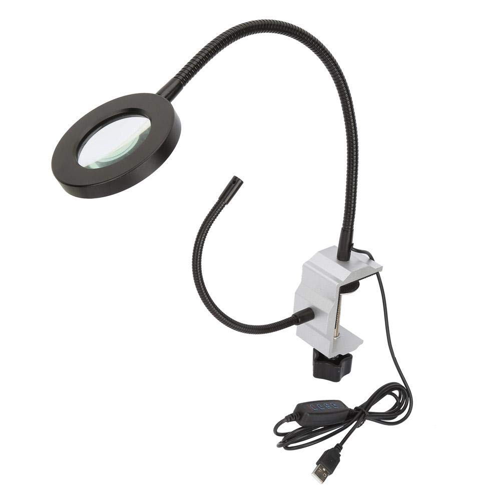 Pcb Repair Fixture Magnifying Glass Work Light Pcb Holder Flexible Arm Circuit Board Bench Table Clamp Tool Clip Holder Clamp Amazon Co Uk Business Industry Science