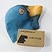 LarpGears Deluxe Novelty Halloween Costume Latex Blue Duck Animal Mallard Mask Adult Size