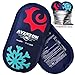 Soft Ice Packs for Injuries Reusable as Hot Cold Compress Therapy Cloth Fabric Flexible Gel Ice Heat Packs Pain Reliever for All Types of Body Aches: Back, Knee, Neck, Head, Nose, Feet, Face Set of 2