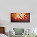 Wieco Art Large Budding Flowers Oil Paintings on Canvas Wall Art Ready to Hang for Bedroom Kitchen Home Decorations Modern Stretched and Framed 100% Hand Painted Contemporary Abstract Floral Artwork