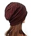 Pococina Unisex Soft Knit Smart Bluetooth Headset Beanie Hat Speakerphone Cap (Wine Red)