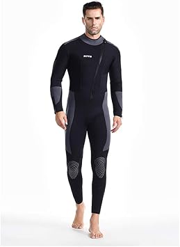 Amazon Lamsup ウェットスーツ メンズ 5ｍｍ 長袖 袖先 足先ファスナー Wetsuit サーフィン Na ウェットスーツ