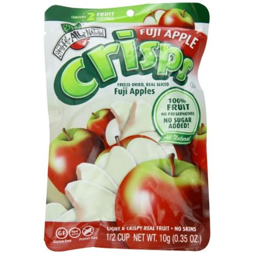 Brothers-ALL-Natural Fuji Apple Crisps, 0.35-Ounce Bags (Pack of 24) image