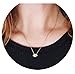 Boosic Evil Eye Pendant Necklace for Women, Golden