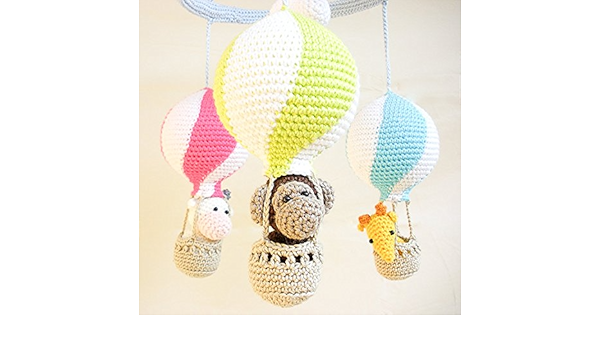hot air balloon nursery mobile
