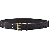 Style n Craft - 2" Wide Extra Long Full-Grain Oiled Leather Work Belt, Durable and Rugged Belt, Dark Brown (#74053)