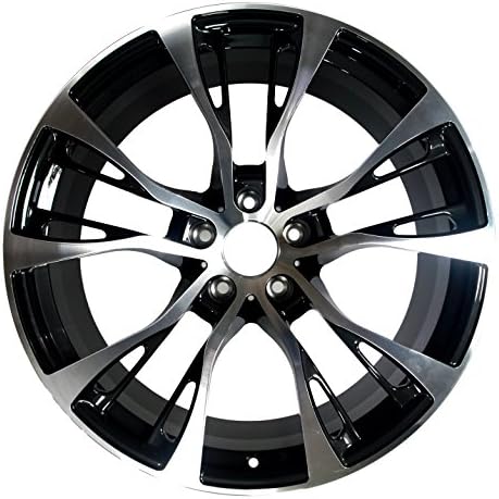 21 x 10/11 Machined Face/Glossy Black BMW X5/X6 Forged Wheel Rim
