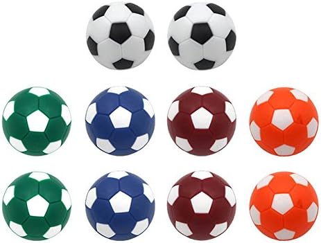 Sunfung Table Soccer Foosballs Replacement Balls Mini Multicolor 36mm Official Foosball