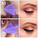 Puya Eyeliner Stamp Set Easy to Makeup Eyeliner Wing Stamp,4 In 1 Eyeliner Stamp,Brush,Liquid Eyeliner Ink (Large)