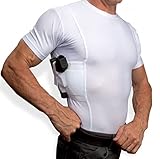 UnderTech UnderCover Men's Concealment Crew Neck Coolux Shirt