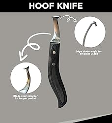 Le Czar Super Sharp Hoof Knife - Hoof Knife with