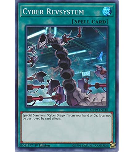 Yu-Gi-Oh! Karte „Cyber Eternal“ – SDCS-EN022 – Common – 1. Auflage | Aus Structure Deck: Cyber Strike