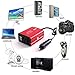 Soyond 150W Car Power Inverter Charger DC 12V to 110V AC Converter with 3.1A Dual USB Charger