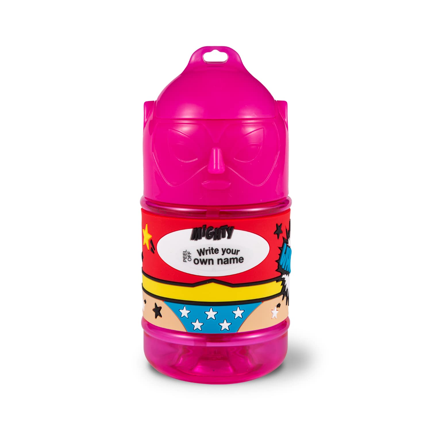 Personalised Super Drinks Bottle (Blank Female pink) — image 1