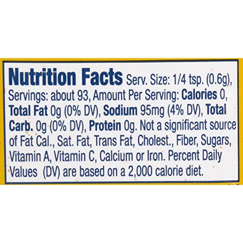 OLD BAY SEASONING, 30% LESS SODIUM, NON GMO, GLUTEN FREE, UNIQUE BLEND OF 18 HERBS & SPICES FOR SHRIMP, CRAB DIP, SEAFOOD & MORE, 2 OZ