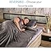 Snuggle Pro Luxury Minky Dot Duvet Cover for Weighted Blanket - 48''x72'' Twin Size/Full Bed Velvet Plush Weighted Blanket Cover
