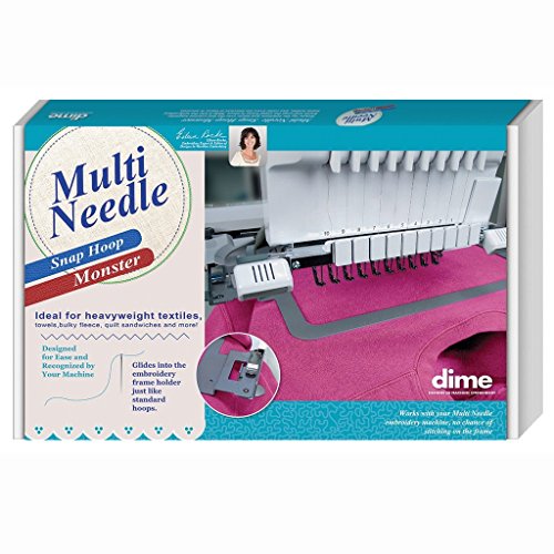 (Ship from USA) DIME Embroidery Multi Needle Monster Magnetic Hoop 5X7