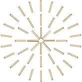 PH PandaHall 100pcs Brass Tube Beads Golden Ring Macrame Bead 30x5mm Long Tube Spacer Beads, Metal Loose Beads for Wind Chime Sewing Craft Macramé Wall Hanging Plant Holder Jewelry Making