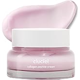 cluciel Collagen Peptide Cream I Korean Glass Skin, Pore Care, 24h Glow & Clear Plumped Skin (50ml / 1.69 fl.oz)