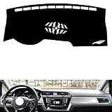 leather dash board cover mat Compatible with VW