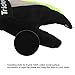 Trideer Padded Full Finger Cycling Gloves, Touch-Screen Mountain Road Gloves Anti-Slip, Bicycle Racing Gloves Biking Gloves (Full Finger Green, S (Fits 6.3-7.0 inches))