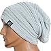 Stylish Unisex Slouchy Crease Knit Beanie Long Hat