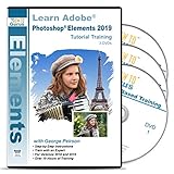 Adobe Photoshop Elements 2019 Tutorial Training on 3 DVDs