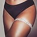Simsly Silver Thigh Chains Leg Body Jewelry with Bead for Women and Girls BD-20
