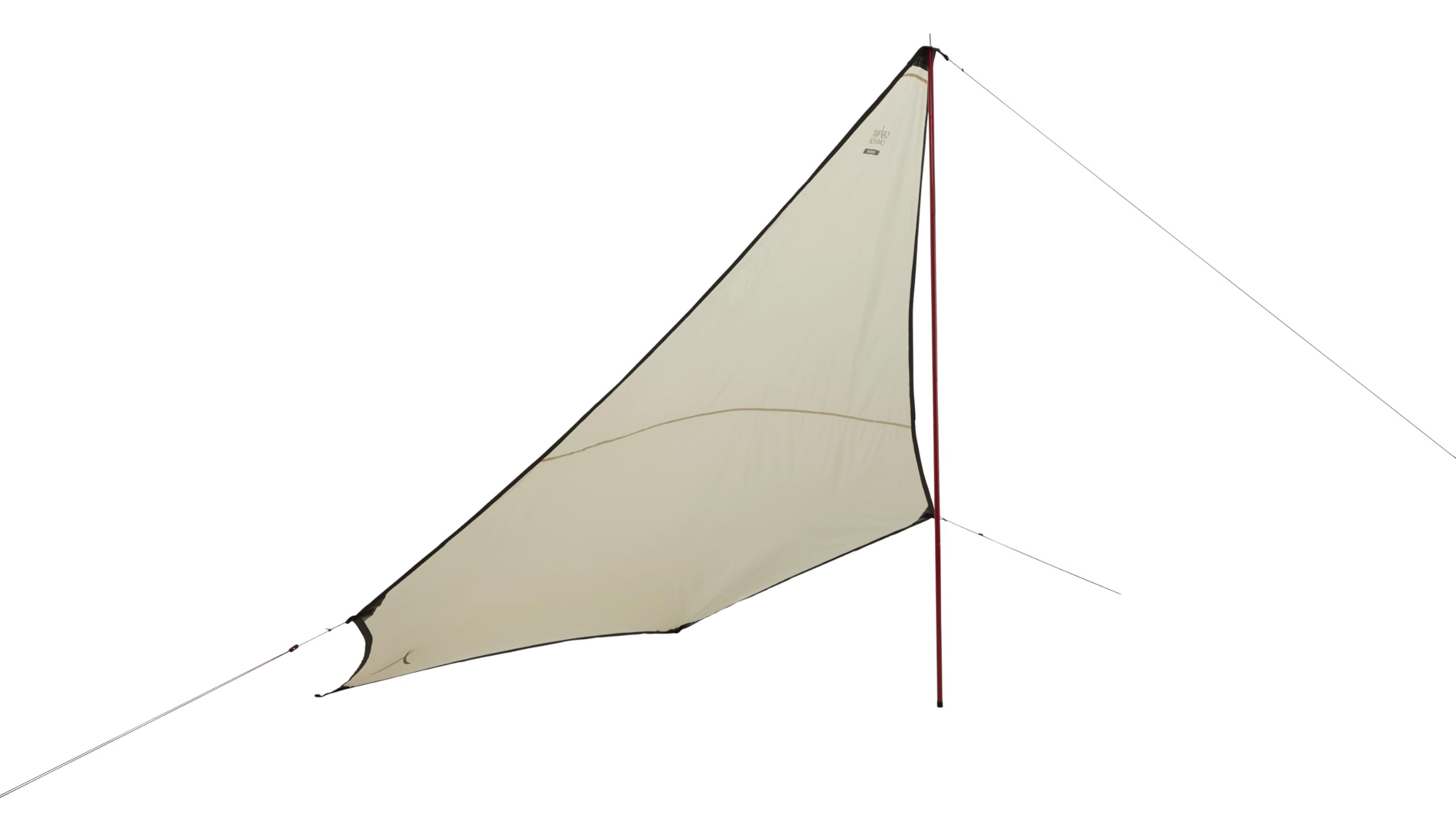 Grand Canyon Shelter ZUNI RAY - Tarp/Sunsail Tentwing - Wing Form, UV50+, Waterproof - Mojave Desert (Beige)