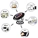 Universal Magnetic Car Mount Magnetic Car Phone Holder For iPhone 7 SE 6s Plus 6s 5s 5c Samsung Galaxy S7 Edge S6 S5 Note 5 4 ( 42mm Black)