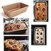 Monfish Loaf Bread Pan open top 9 inch Rectangle loaf pan for baking bread carbon steel non stick loaf cake pan (9.5x5.75x2.6inch)