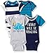 Gerber Baby Boys' 4-Pack Short-Sleeve Onesies Bodysuit