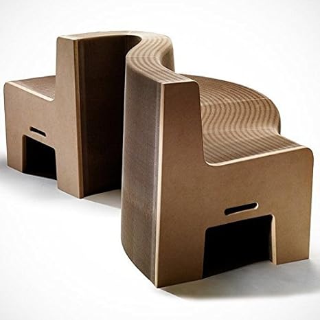 Amazon.com: Flexcrest Portable Unique Accordion Paper Sofa gn ...