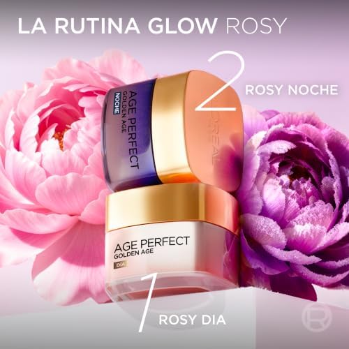 L'oréal paris age perfect golden age creme noturno fortificante, antiflacidez e luminosidade, pele madura, 50 ml